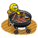 Bbq 3 — cartoon emoji for Slack & Discord