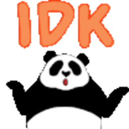 Idk Panda — idk emoji for Slack & Discord (Discord)