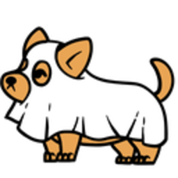 Ghost Dog — dog emoji for Slack & Discord (Discord)