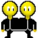 Siamese Twins — cartoon emoji for Slack & Discord
