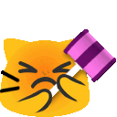 Meow Hammer — cartoon emoji for Slack & Discord