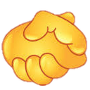 Handshake — hand-gesture emoji for Slack & Discord