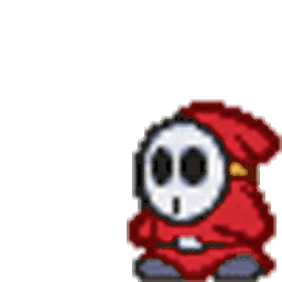 Shyguy With Sling — cartoon emoji for Slack & Discord (Discord)