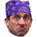 Prison Mike — cartoon emoji for Slack & Discord