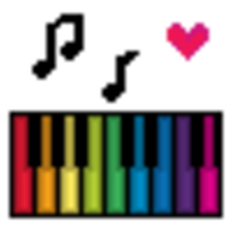 Piano Colorful — piano emoji for Slack & Discord (Discord)