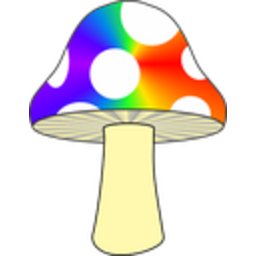 Rainbow Mushroom — mushroom emoji for Slack & Discord (Discord)