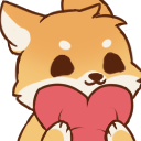 Shiba Heart — shiba emoji for Slack & Discord