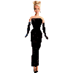 Barbie Doll — cartoon emoji for Slack & Discord (Discord)