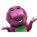 Barney — cartoon emoji for Slack & Discord