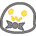 Neonblob Bowtie — cartoon emoji for Slack & Discord