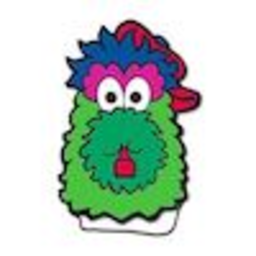Phillie Phanatic — cartoon emoji for Slack & Discord (Discord)