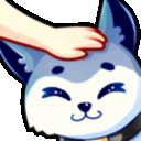 Wolf — cartoon emoji for Slack & Discord