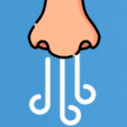 Nose Laugh — cartoon emoji for Slack & Discord (Discord)