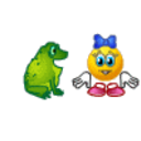 Frog Prince 2 — cartoon emoji for Slack & Discord