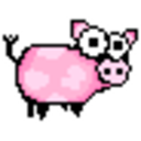 Pig Eyes — cartoon emoji for Slack & Discord