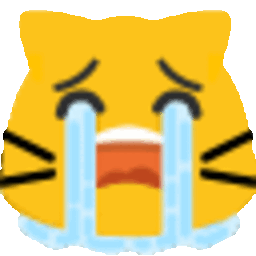 Meow Sob — cartoon emoji for Slack & Discord (Discord)