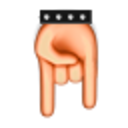 Not Metal — rock-on emoji for Slack & Discord