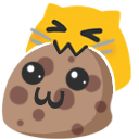 Meow Cookienom — cartoon emoji for Slack & Discord