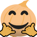 Onion Shaka — cartoon emoji for Slack & Discord