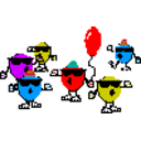 Party Time — cartoon emoji for Slack & Discord