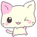 Kitty Wink — cartoon emoji for Slack & Discord