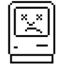 Sad Mac — computer emoji for Slack & Discord