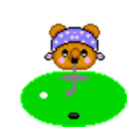Bear Golf — bear emoji for Slack & Discord (Discord)