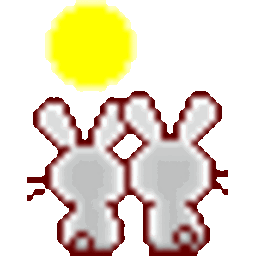 2 Bunnies — cartoon emoji for Slack & Discord (Discord)