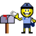 Mailman — cartoon emoji for Slack & Discord
