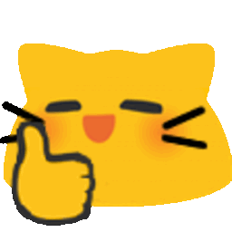Meow Melt Thumbsup — cat emoji for Slack & Discord (Discord)