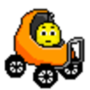 Stroller — cartoon emoji for Slack & Discord