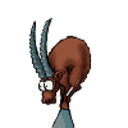 Mountain Goat — animal emoji for Slack & Discord