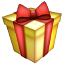 Present — gift emoji for Slack & Discord