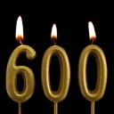 600 Candles — celebration emoji for Slack & Discord