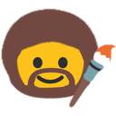 Blob Ross — cartoon emoji for Slack & Discord