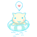 Tube Float — cartoon emoji for Slack & Discord