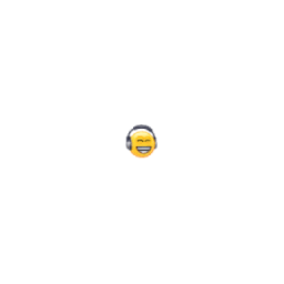 Headphones — skype-listening-to-music emoji for Slack & Discord (Discord)
