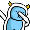 Yeti Dabq — cartoon emoji for Slack & Discord