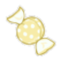 Candy Yellow — candy emoji for Slack & Discord