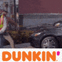 Dunkin Angry Affleck — cartoon emoji for Slack & Discord