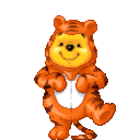 Pooh Costume — character emoji for Slack & Discord