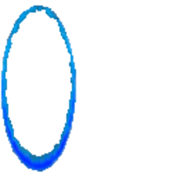 Portal Blue Parrot — blue emoji for Slack & Discord (Discord)