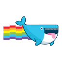 Nyan Whale Offerzen — whale emoji for Slack & Discord