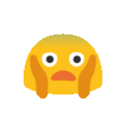 Blob Scream — cartoon emoji for Slack & Discord (Discord)