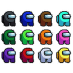 Amongus Collective Vibes — character emoji for Slack & Discord (Discord)