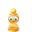 Chess Pawn — cartoon emoji for Slack & Discord