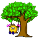 Tree Swing 2 — cartoon emoji for Slack & Discord
