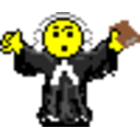 Preacher — cartoon emoji for Slack & Discord