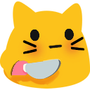 Meow Knife2 — cartoon emoji for Slack & Discord