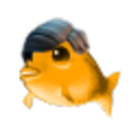 Fish Hair — cartoon emoji for Slack & Discord